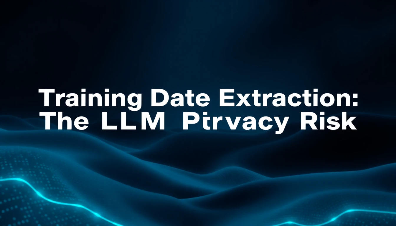 Training Data Extraction: The LLM Privacy Risk